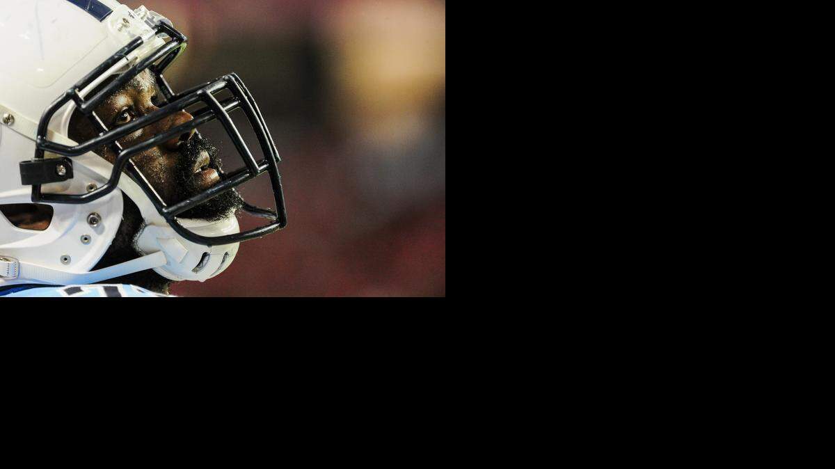 
Carolina Panthers offensive tackle Michael Oher, signed to a two-year deal this month, was praised by Tennessee Titans coach Ken Whisenhunt as “a hard worker” on Tuesday at the NFL owners meeting in Phoenix. Oher played for the Titans in 2014.
