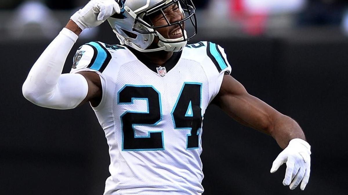 Carolina Panthers cornerback Josh Norman looks to get fans involved in a defensive series vs the Seattle Seahawks during third quarter action at Bank of America Stadium in Charlotte, NC on Sunday, January 17, 2016. The Panthers defeated the Seattle Seahawks in a NFC Divisional game 31-24. The Carolina Panthers announced Wednesday, April 20, 2016 that the team has rescinded the non-exclusive franchise tag on Norman. Norman is entering his fifth NFL season and immediately becomes an Unrestricted Free Agent. General Manager Dave Gettleman said, "After a number of conversations with Josh's agent we realized that a long-term deal was not attainable." "We have decided to rescind the Franchise Tag freeing Josh to immediately become a UFA."