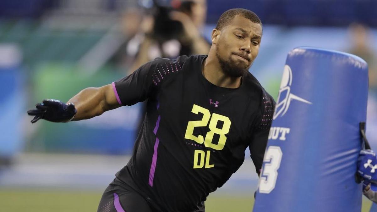 N.C. State defensive end Bradley Chubb came into the NFL scouting combine as the top edge rusher prospect in the draft. Then he widened the gap.