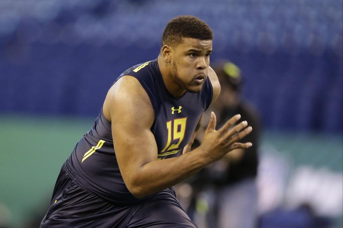 Troy offensive lineman Antonio Garcia has the length and size to succeed in the NFL.
