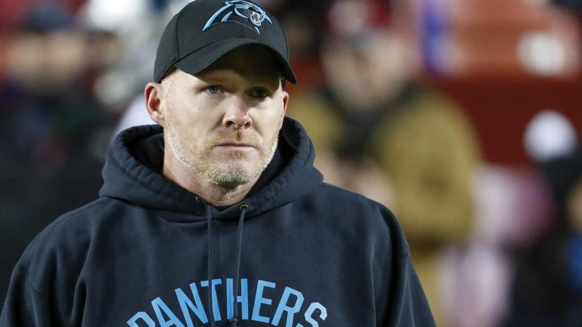 Carolina Panthers defensive coordinator Sean McDermott will interview with the San Francisco 49ers on Friday.