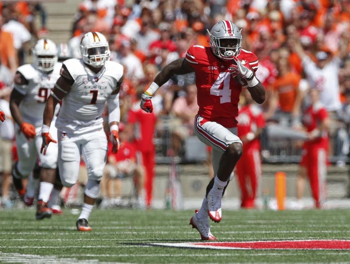 Curtis Samuel can easily burn linebackers and defensive backs as a vertical threat, and when lined up with Christian McCaffrey will give opposing defenses fits.