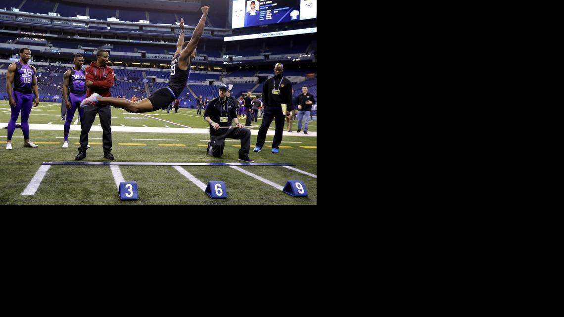 
Wake Forest defensive back Kevin Johnson hasn’t ever been the biggest guy, but his athleticism and confidence make him one of the NFL draft’s top cornerback prospects. 
