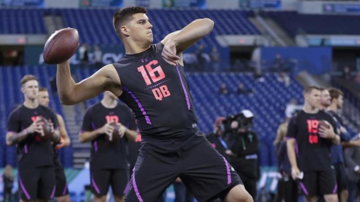 Oklahoma State quarterback Mason Rudolph doesn’t have elite arm strength but could be a mid-round NFL draft selection after a standout career at Oklahoma State.