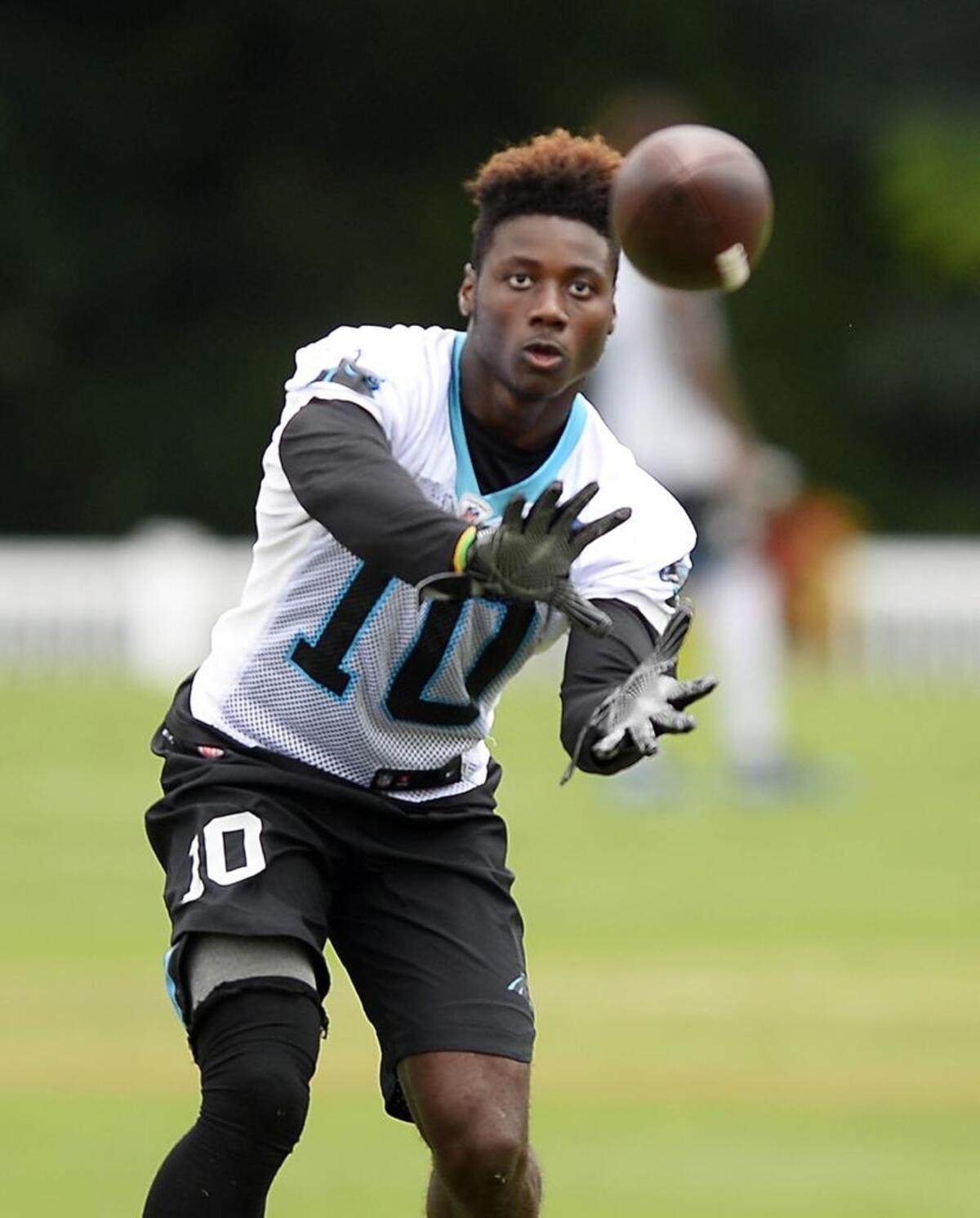 Carolina Panthers rookie receiver Curtis Samuel Panthers was fully active in practice Monday.