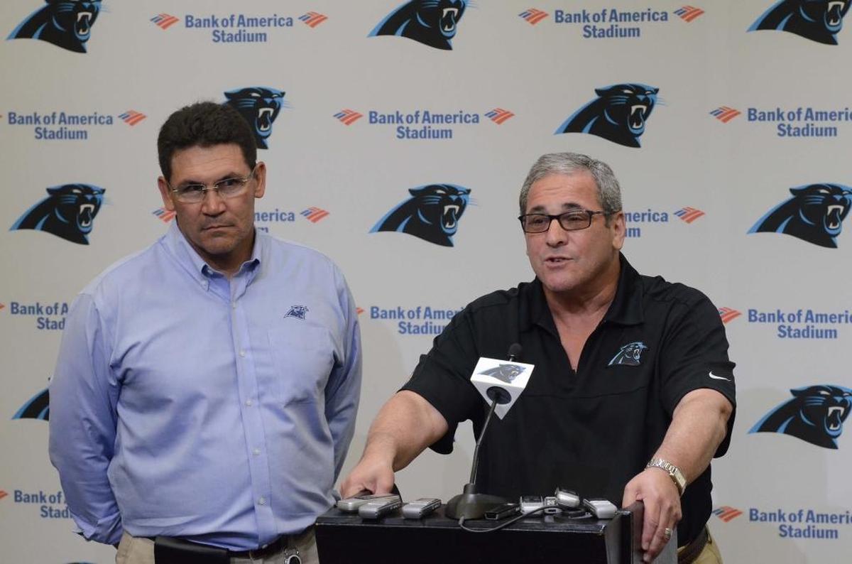 June 2, 2015: Gettleman signs QB Cam Newton to a five-year extension worth $103.8 million, including $60 million guaranteed. Gettleman says he believes Newton can take Carolina to the “promised land.”