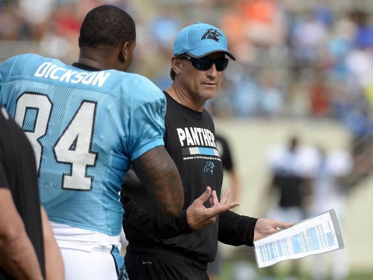 Carolina Panthers offensive coordinator Mike Shula says he doesn’t worry much about what’s said and written about him, because to do so would cheat the team out of his attention.