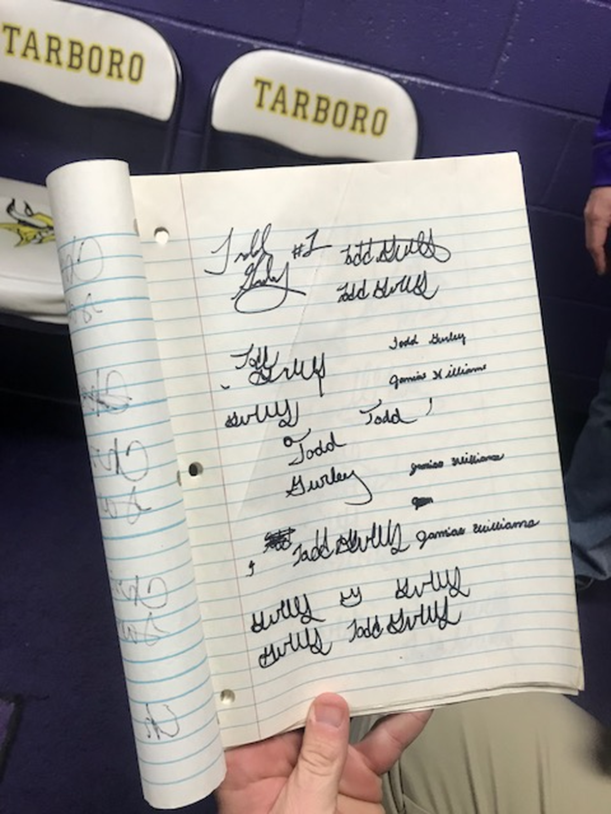 The coaches at Tarboro used to make Todd Gurley practice his autograph, knowing one day he’d need to know how to sign one.