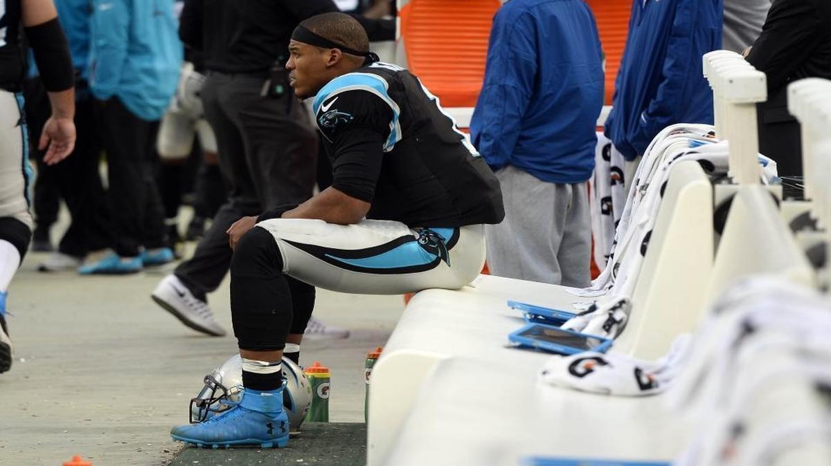 Carolina Panthers quarterback Cam Newton (1) had his confidence “shook,” coach Ron Rivera said, during the 2016 season by hits he took and the team’s struggles.
