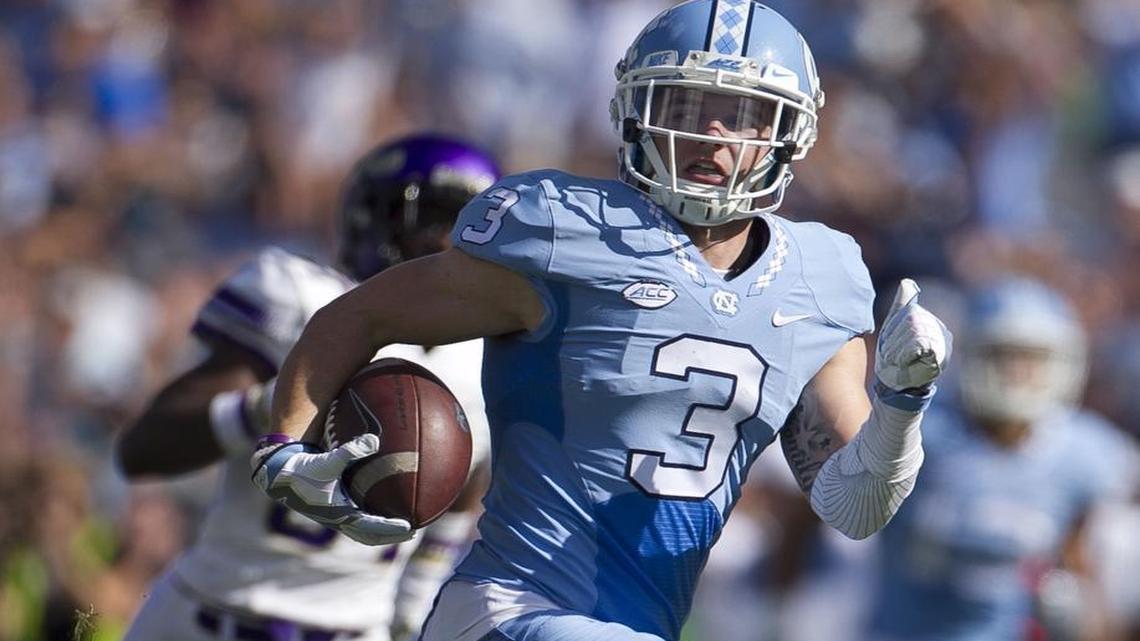 The Carolina Panthers need a little bit of a spark plug in their offense - especially in quick-route options - so eyes could fall on wide receiver Ryan Switzer, a UNC product, as a late pickup in such a role.