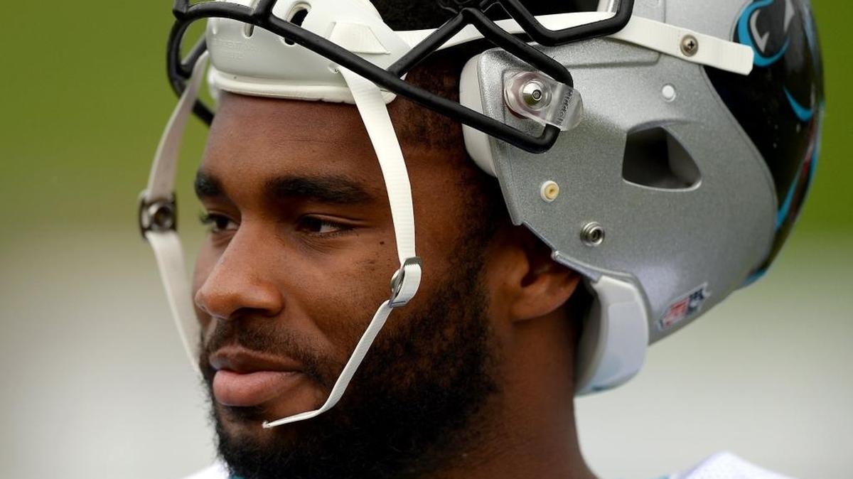 Carolina Panthers rookie Daryl Worley, above, and receiver Devin Funchess fought Tuesday morning at practice.