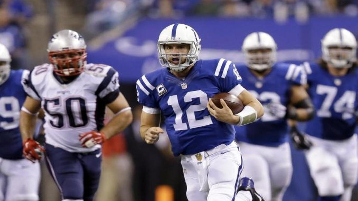 The Indianapolis Colts’ Andrew Luck has been among the NFL’s top eight rushing quarterbacks since he entered the league in 2012.