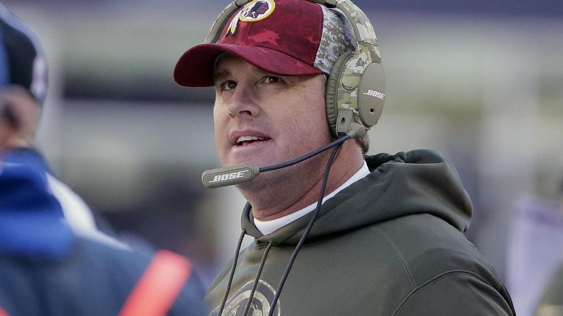 Washington head coach Jay Gruden says his team always has good fan support on the road, and he hopes that is magnified on Sunday by the franchise’s pre-Panthers history in the Carolinas.