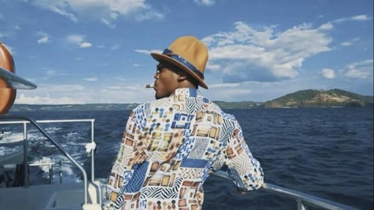 Cam Newton celebrated his 28th birthday on a yacht in Costa Rica. (Cam Newton, Instagram)