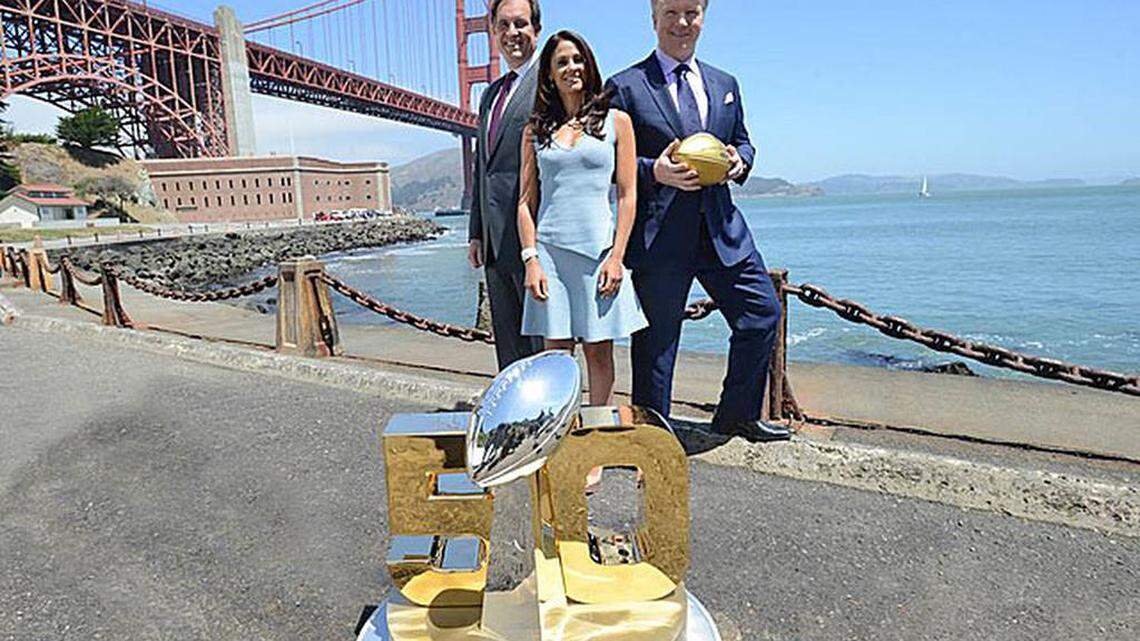 Jim Nantz, Phil Simms and Tracy Wolfson headline CBS Sports' broadcast team for the big game.