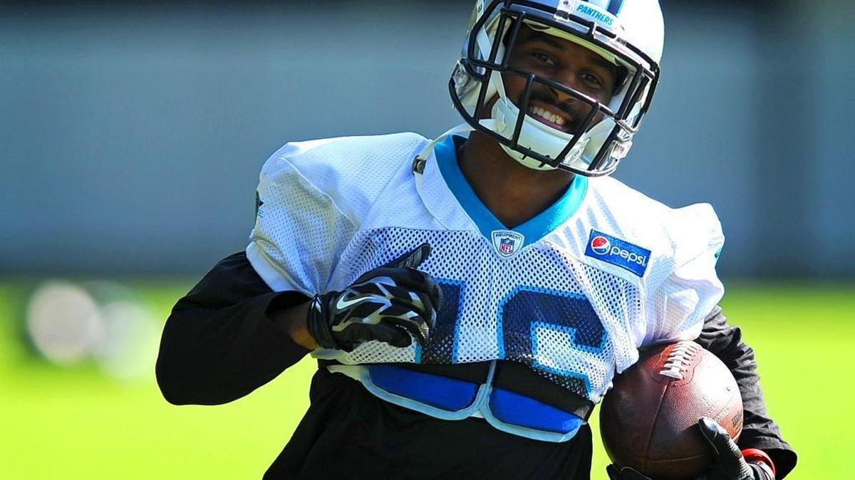 
Carolina Panthers wide receiver Corey Brown had chances vs. the Dolphins, but had two drops, including one in the end zone. He needs a much better performance.

