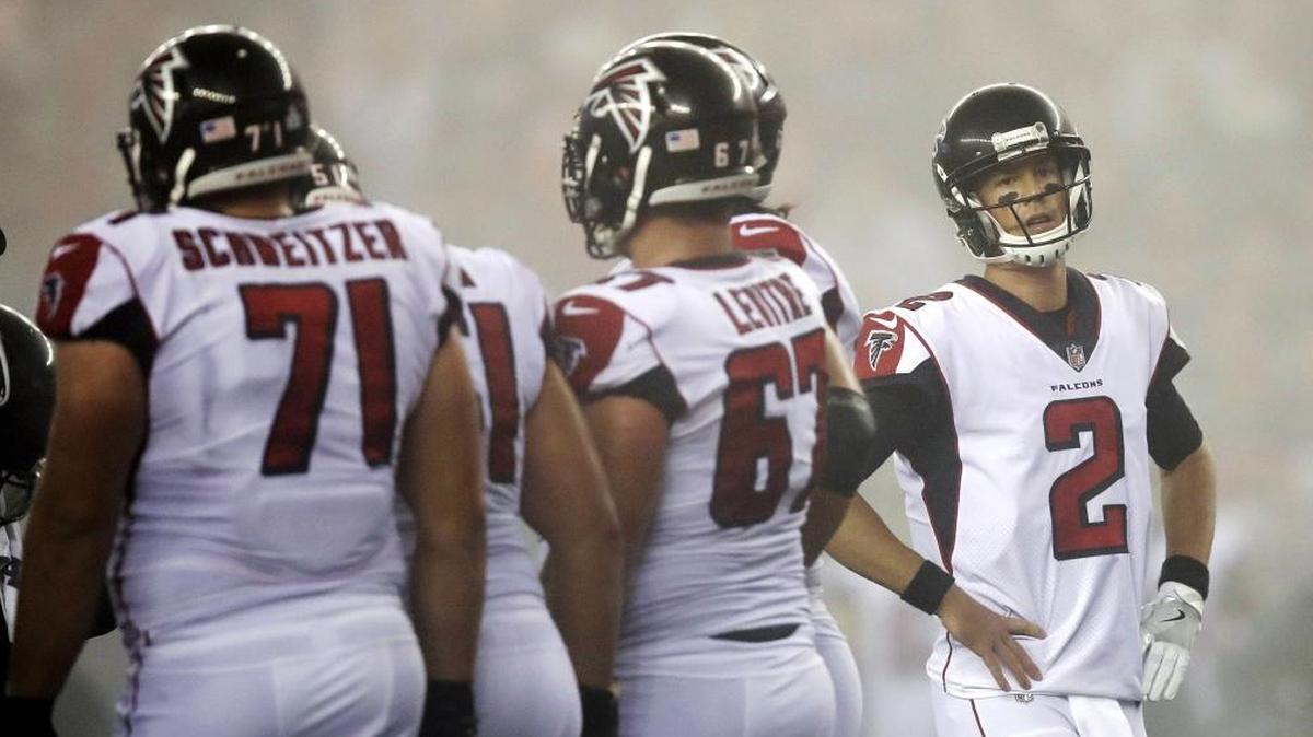 The Atlanta Falcons and quarterback Matt Ryan (2) rode a hot streak to the Super Bowl in 2016, but this season has been different. The Carolina Panthers, who face the Falcons on Sunday in Charlotte, can empathize – but don’t want Atlanta to get better at their expense.