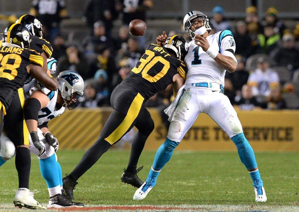This hit on Carolina Panthers quarterback Cam Newton, and many more, was part of what defined the 2018 season as well as Carolina’s loss to Pittsburgh.