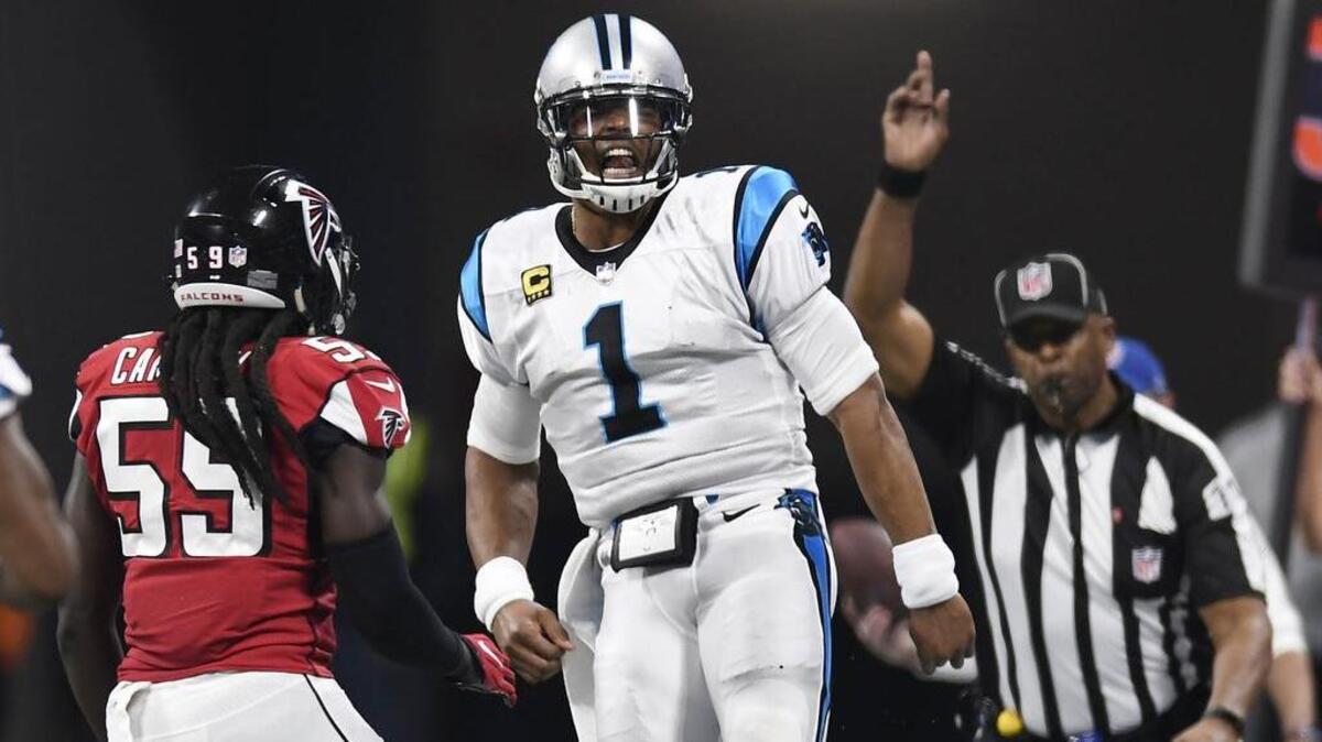 Carolina Panthers quarterback Cam Newton (1) will take more deep shots against the Atlanta Falcons on Sunday than he did in the season opener against Dallas.
