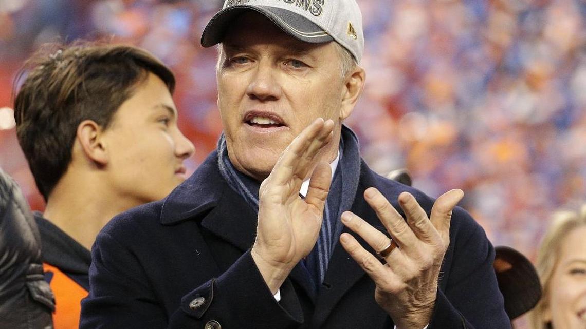 Former Super Bowl hero John Elway now runs the Denver Broncos’ football operation.