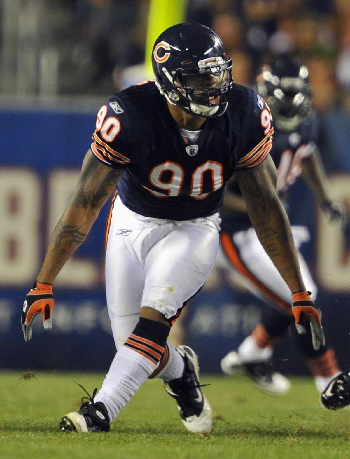 With the Chicago Bears, Julius Peppers had 37.5 sacks in four seasons.