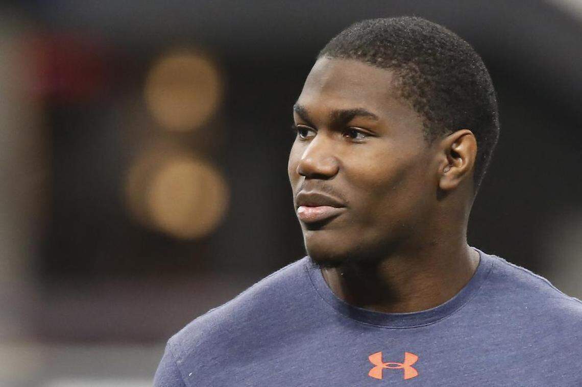 The Panthers need a running back after cutting Jonathan Stewart this spring. A mid-rounder like Auburn's Kerryon Johnson could give them the combination of power and versatility they want, without picking too early.