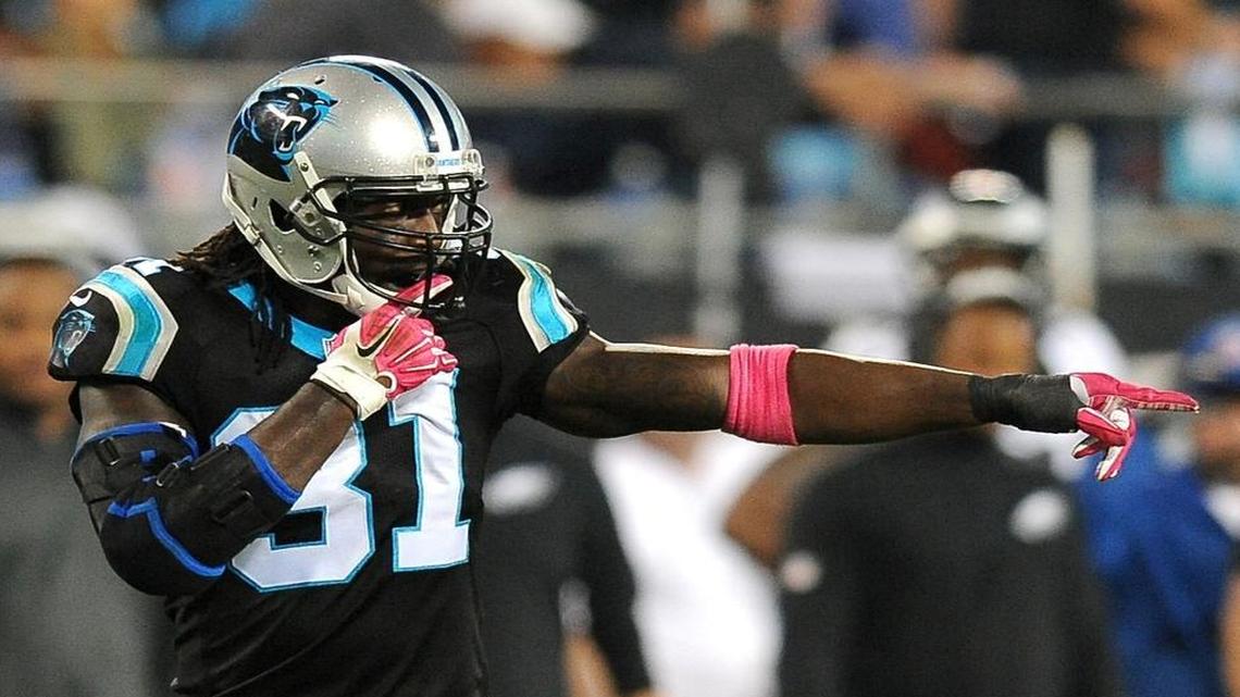 Carolina Panthers cornerback Charles Tillman finished his NFL career with 40 forced fumbles and 38 interceptions.