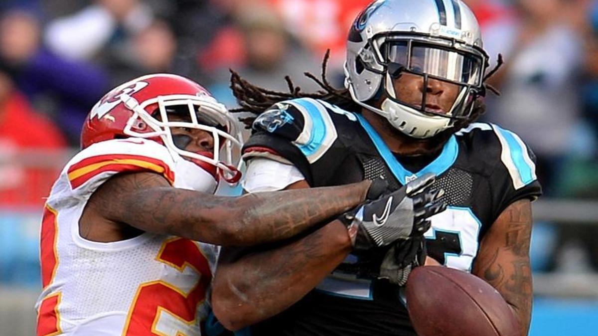 Based mostly on a couple of avoidable gaffes, the perception is that Kelvin Benjamin has had a disappointing season. But Benjamin’s production so far is almost identical to his 1,000-yard receiving rookie season.