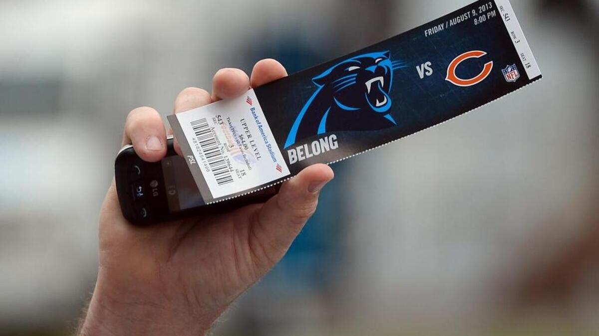 Tickets for the Panthers first playoff game go on sale Tuesday through Ticketmaster.