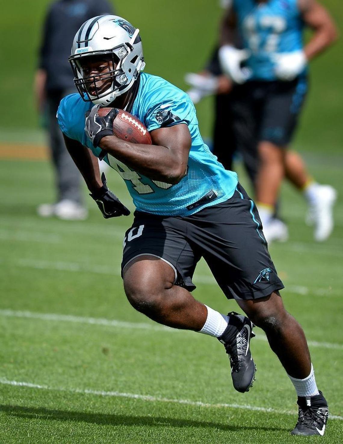 Carolina Panthers rookie fullback Alex Armah lacks Darrel Young’s polish, but has shown big-play flashes.