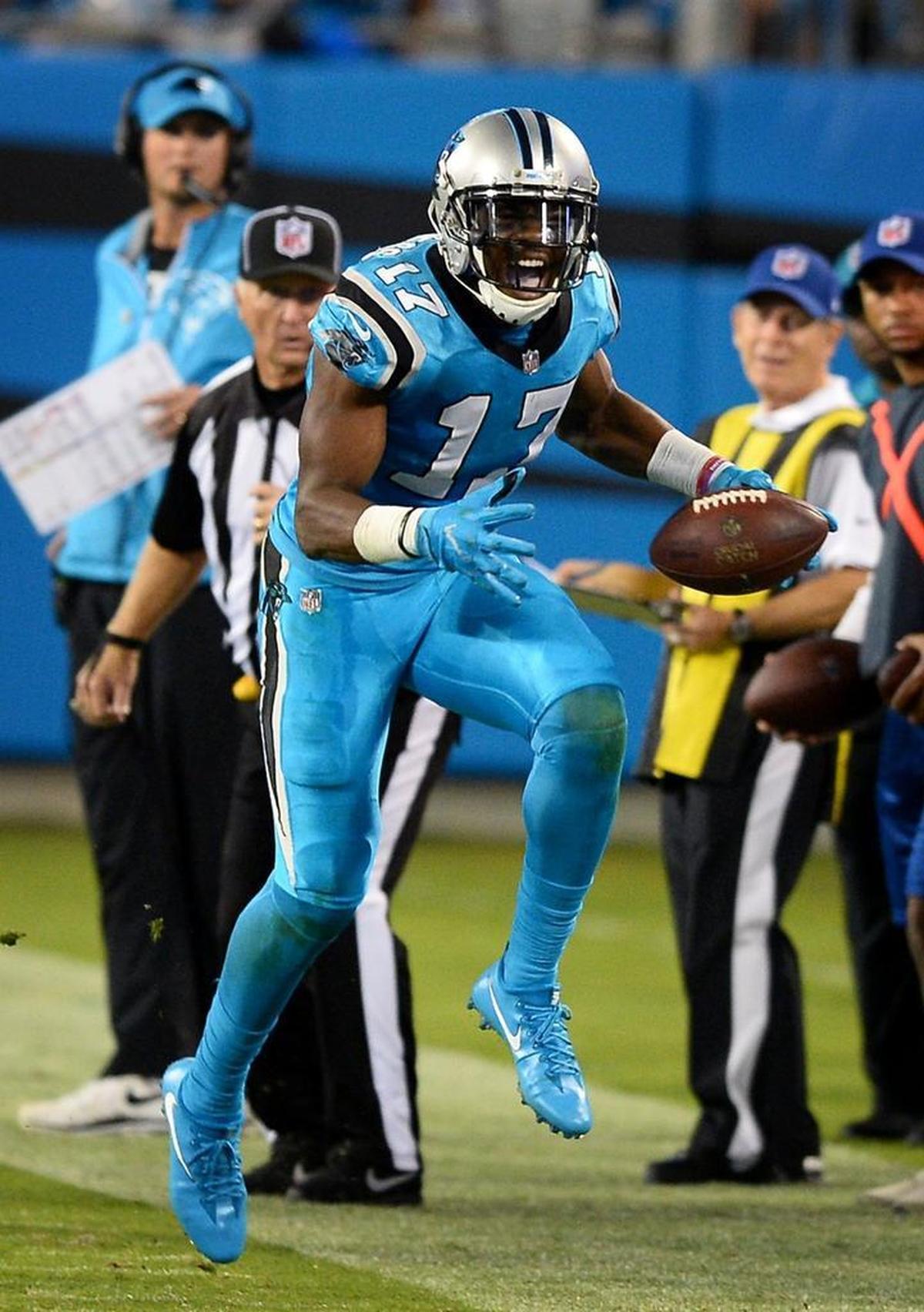 Carolina Panthers wide receiver Devin Funchess said he won’t get too excited about being the team’s No. 1 receiver, but rather maintain his normal, calm demeanor.