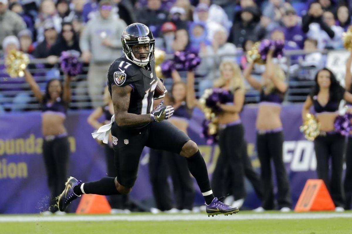Baltimore Ravens receiver Mike Wallace, 31, is a potential free agent who might fill a role as a veteran who ‘can produce on the field and then help develop young guys.’