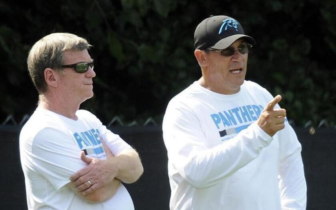 NFL: Panthers GM Marty Hurney says why he cut QB Joe Webb | Durham ...
