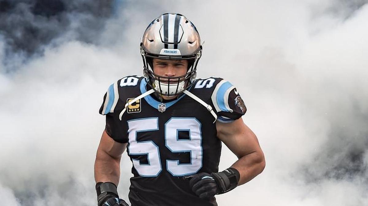 Carolina Panthers linebacker Luke Kuechly drew huge praise from New Orleans Saints coach Sean Payton Thursday. Payton compared him in intellect and recognition to Saints all-timer Jonathan Vilma.