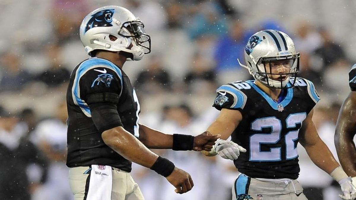 Panthers coach Ron Rivera says the team won’t have a true read on quarterback Cam Newton, left, until the Week 1 game at San Francisco.