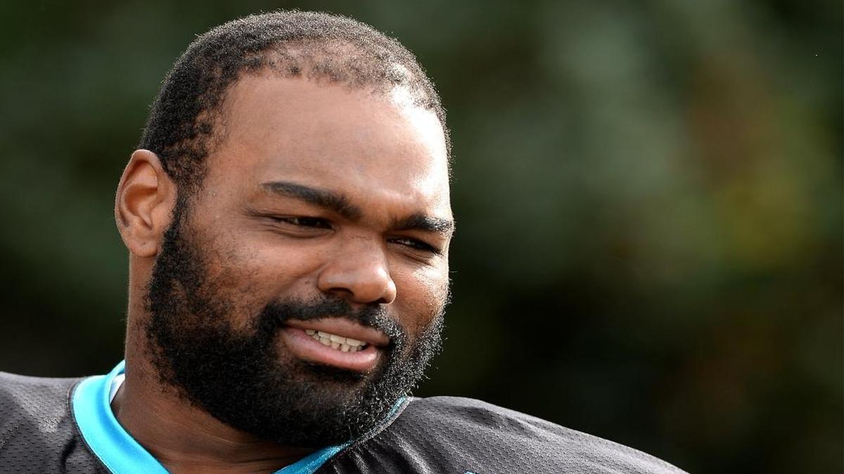 The Panthers have signed left tackle Michael Oher to a three-year contract extension.