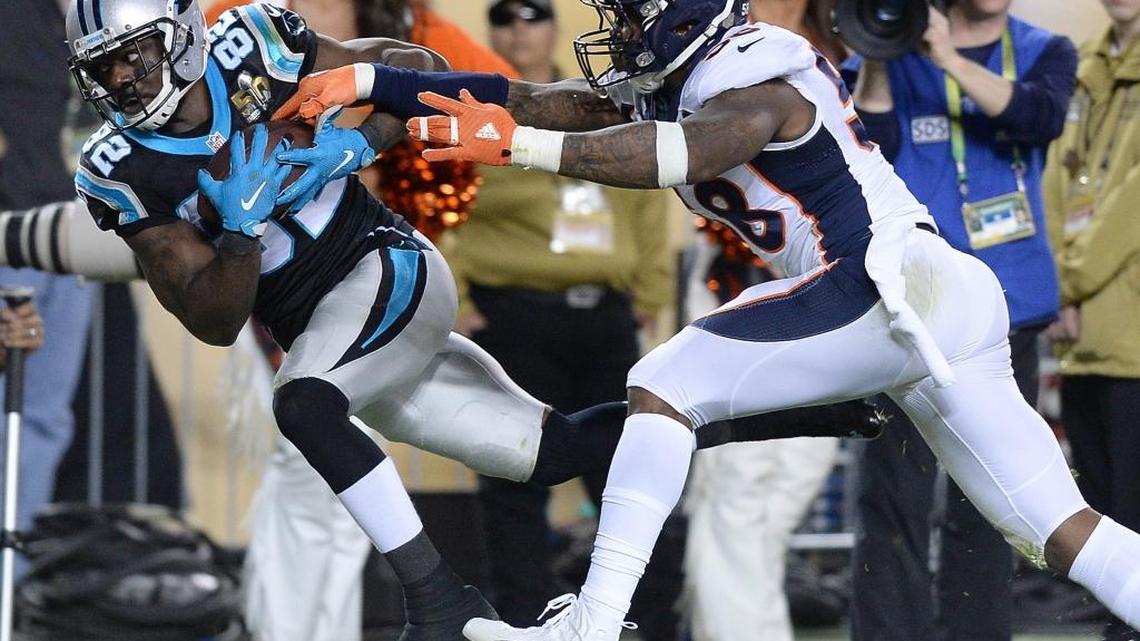 Wide receiver Jerricho Cotchery (82) has been told by the Carolina Panthers he’s not in their plans for 2016.