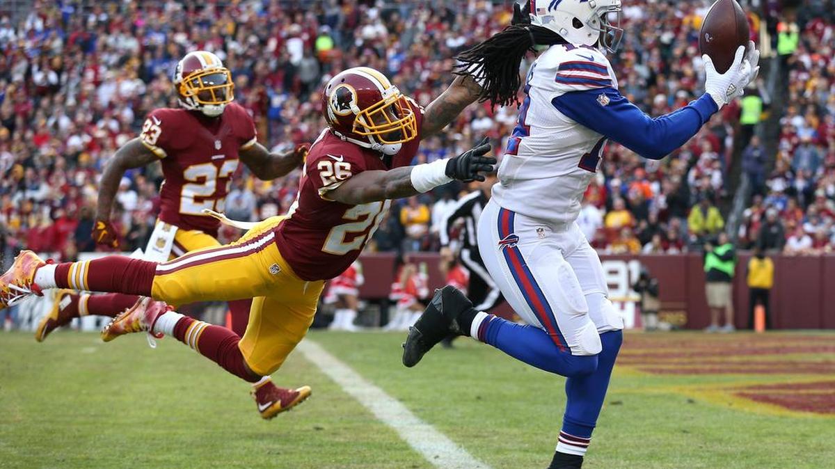 Receiver Sammy Watkins, a former Clemson star, is one of the few bright spots for Buffalo. The early schedule won’t be kind to the Bills.