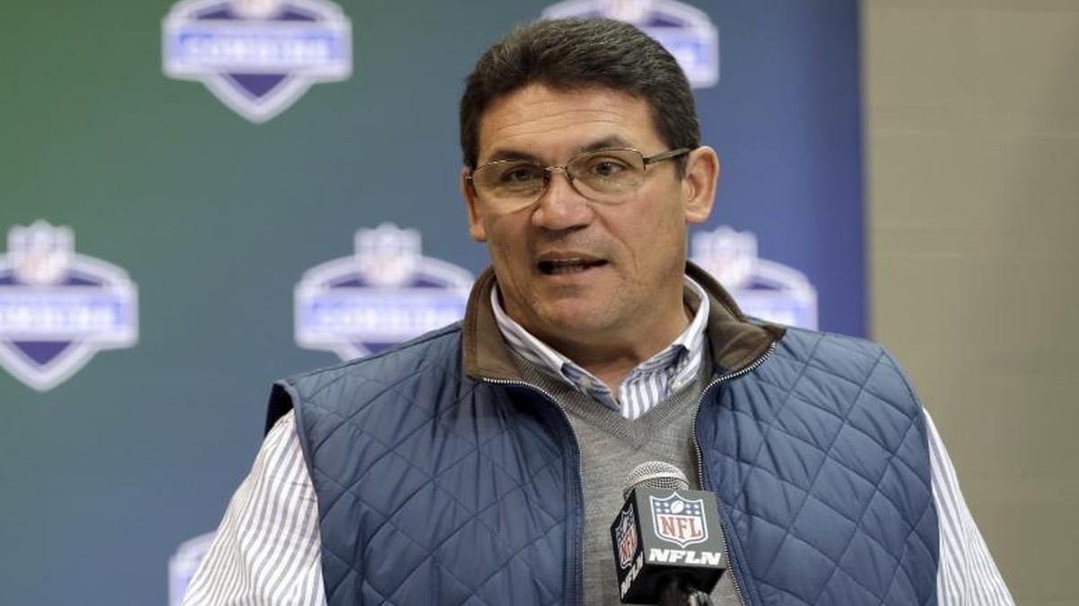Carolina Panthers coach Ron Rivera addressed the media at the NFL scouting combine on a number of topics on Thursday.