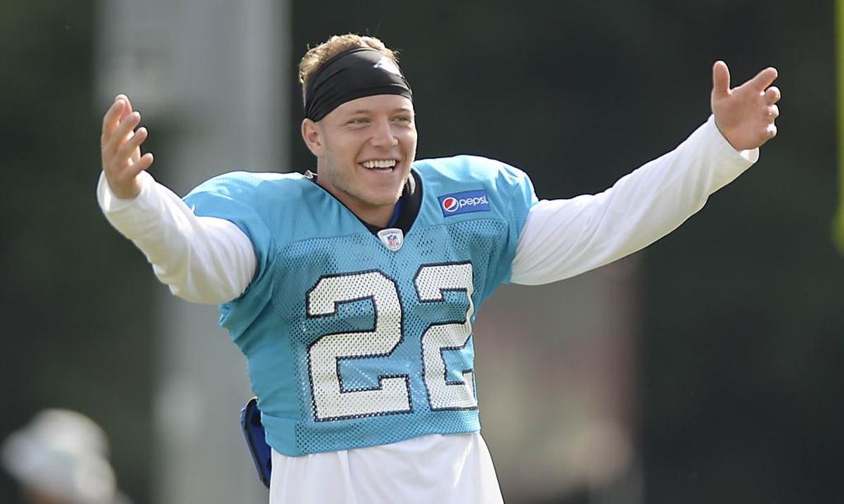 Hollywood gossip magazines are aiming their cameras at Carolina Panthers’ star running back Christian McCaffrey, after he was spotted holding hands with supermodel and Miss Universe 2012 Olivia Culpo at a beach-side resort in Mexico.