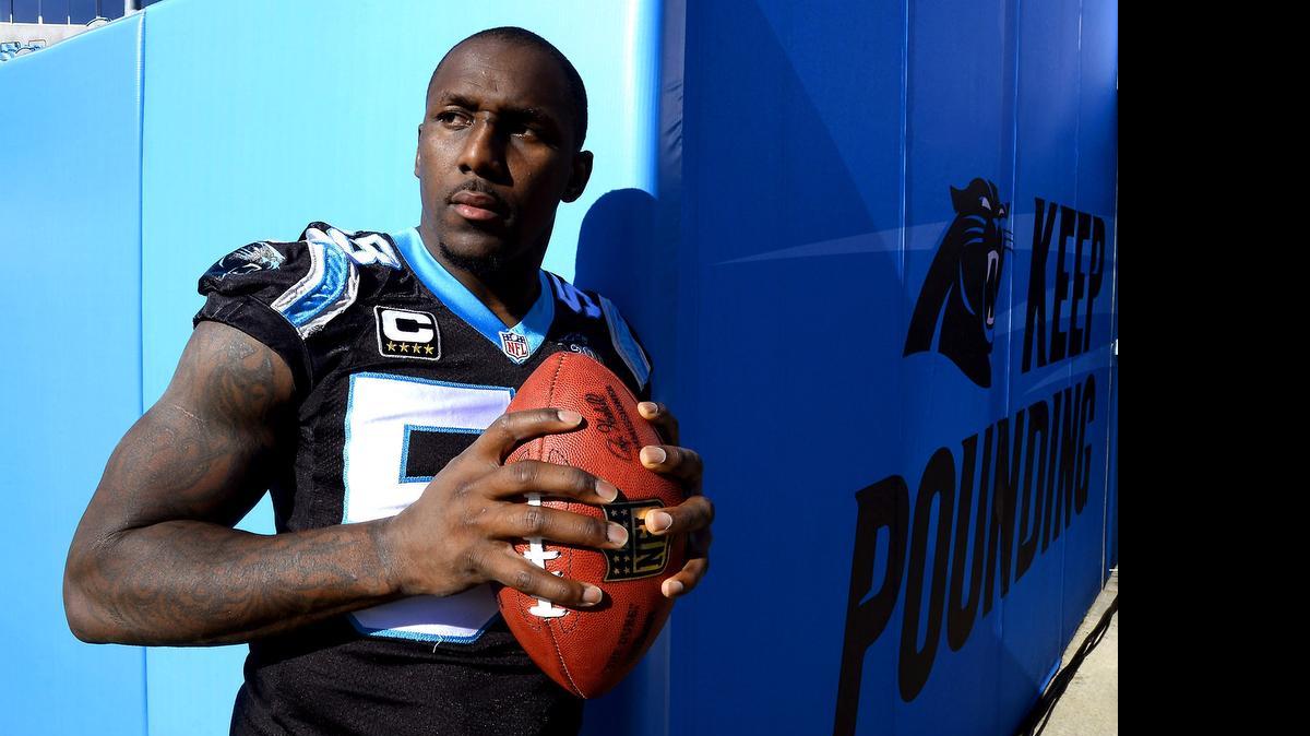 
Carolina Panthers linebacker Thomas Davis (58)
