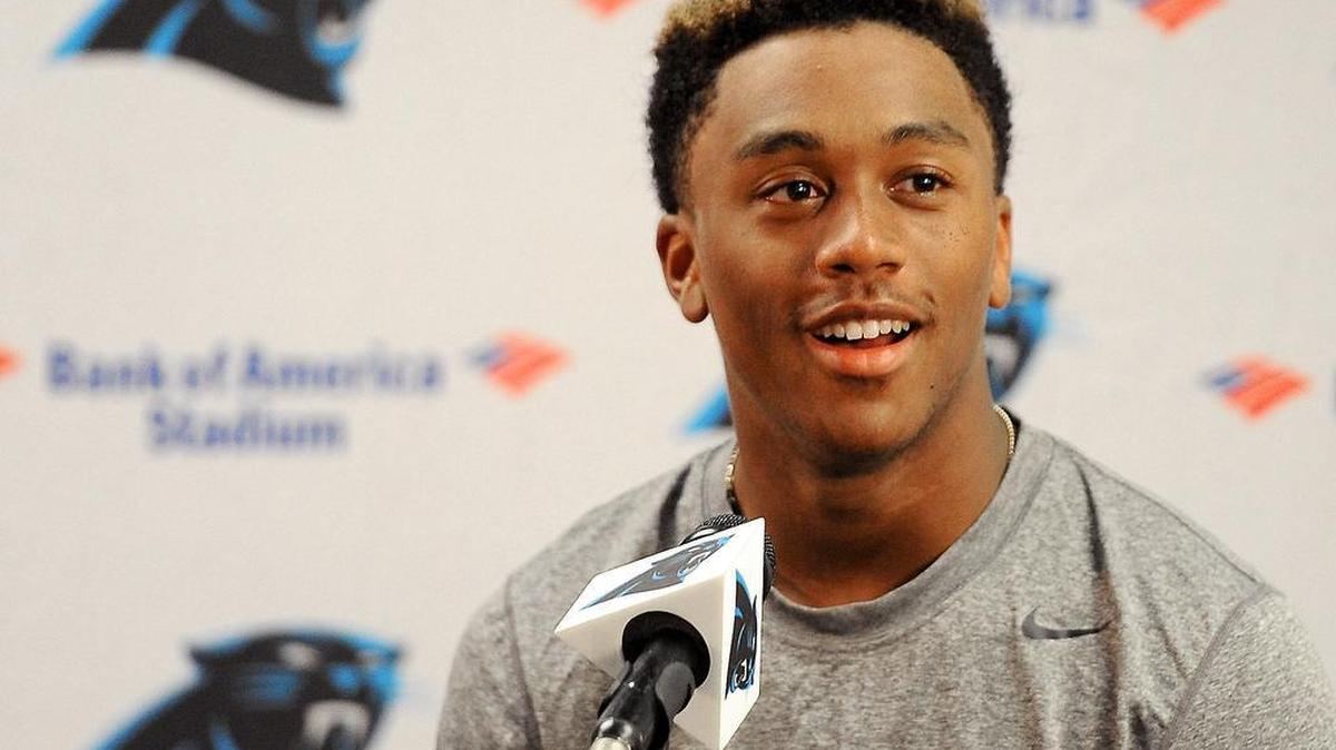 
Panthers rookie Damiere Byrd’s speed sets him apart from the team’s other receivers.

