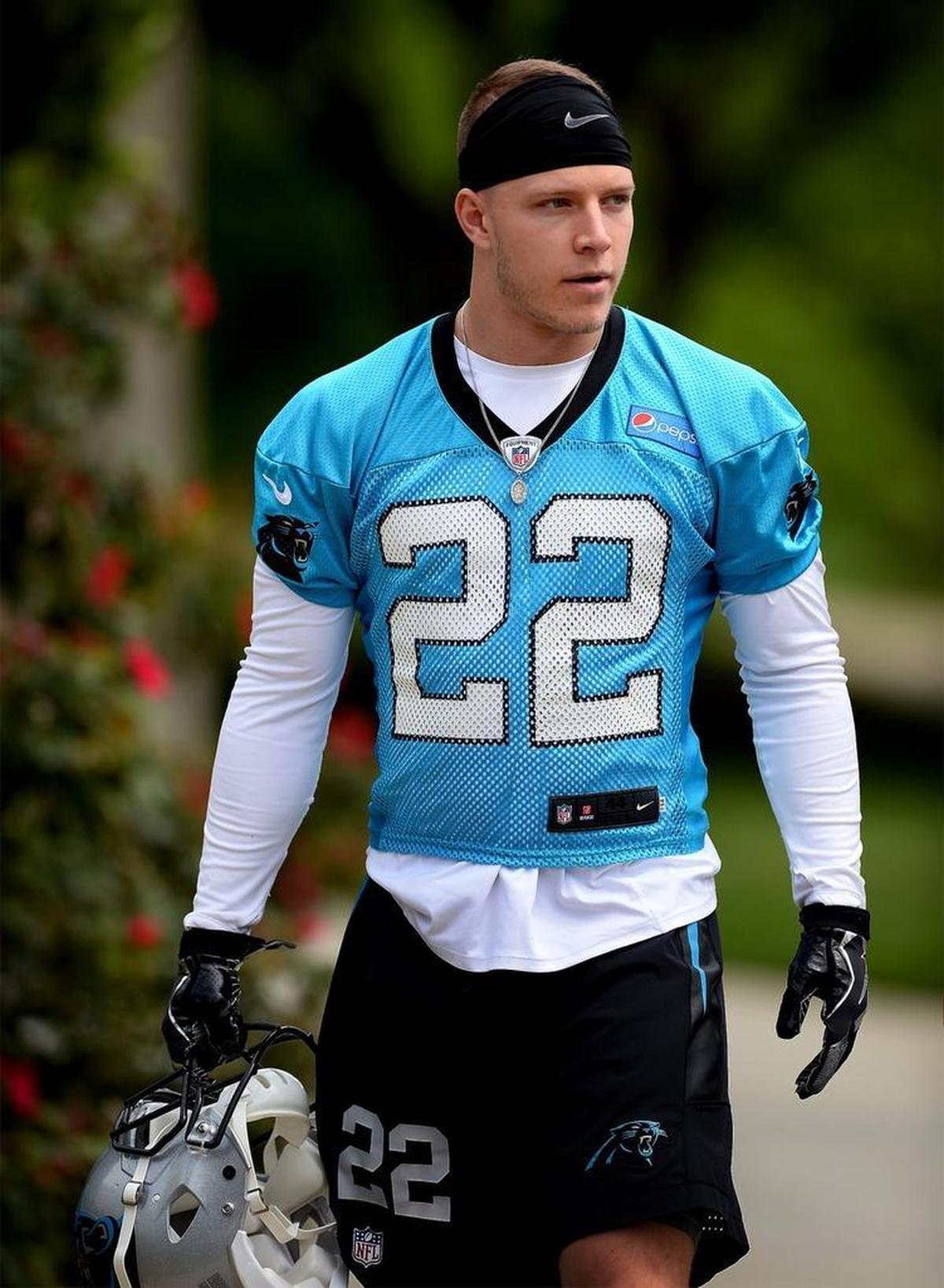The next time Carolina Panthers rookie running back Christian McCaffrey walks from the stadium to the team’s practice field will be June 14 – the day Stanford’s exams end. McCaffrey hasn’t taken a class since January.