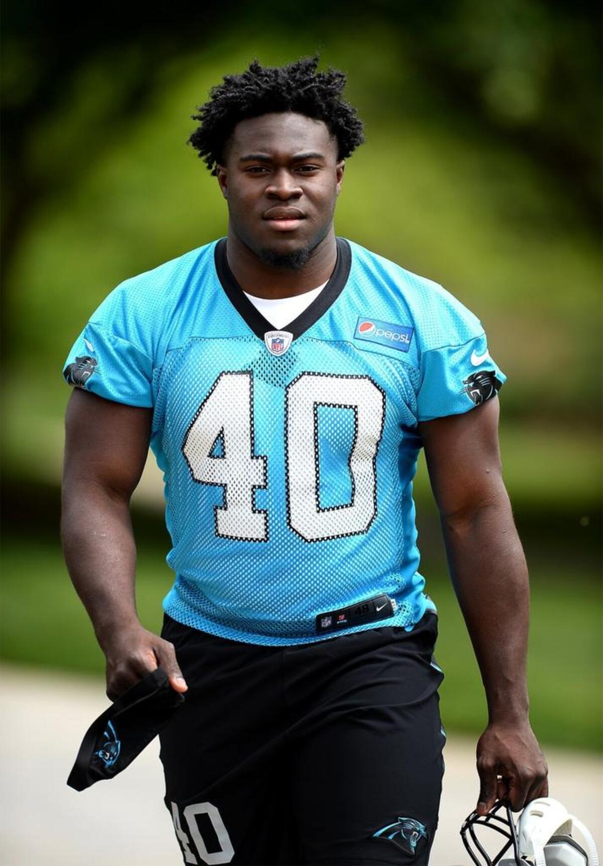 Carolina Panthers rookie fullback Alex Armah cites strong family support and work ethic as the reason he was an NFL draft pick.