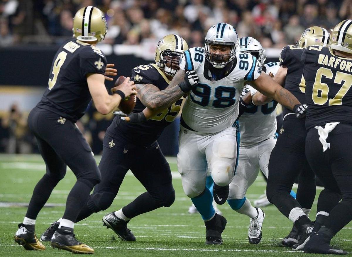 The Carolina Panthers must play the New Orleans Saints in two of their final three games of the season.