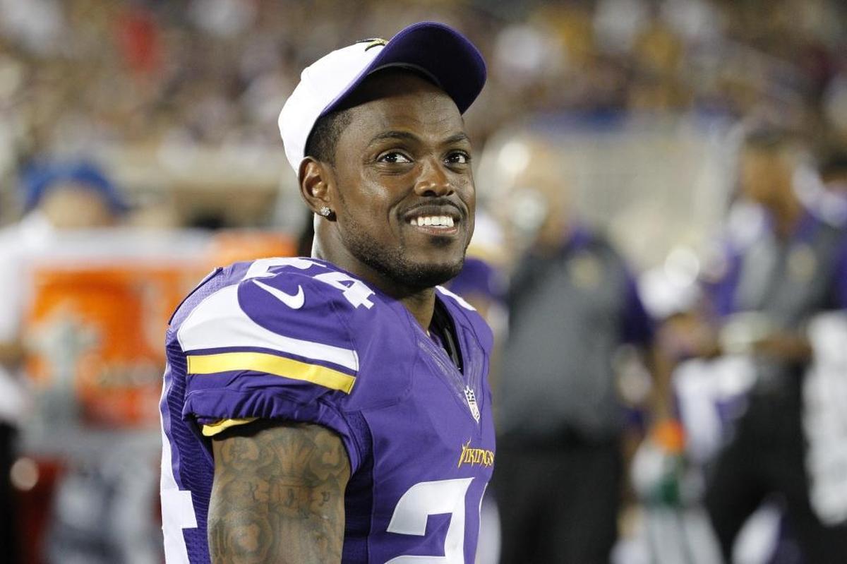 Cornerback Captain Munnerlyn (24), after a side trip to Minnesota, returns to the Panthers with “a lot” left in the tank at age 29.