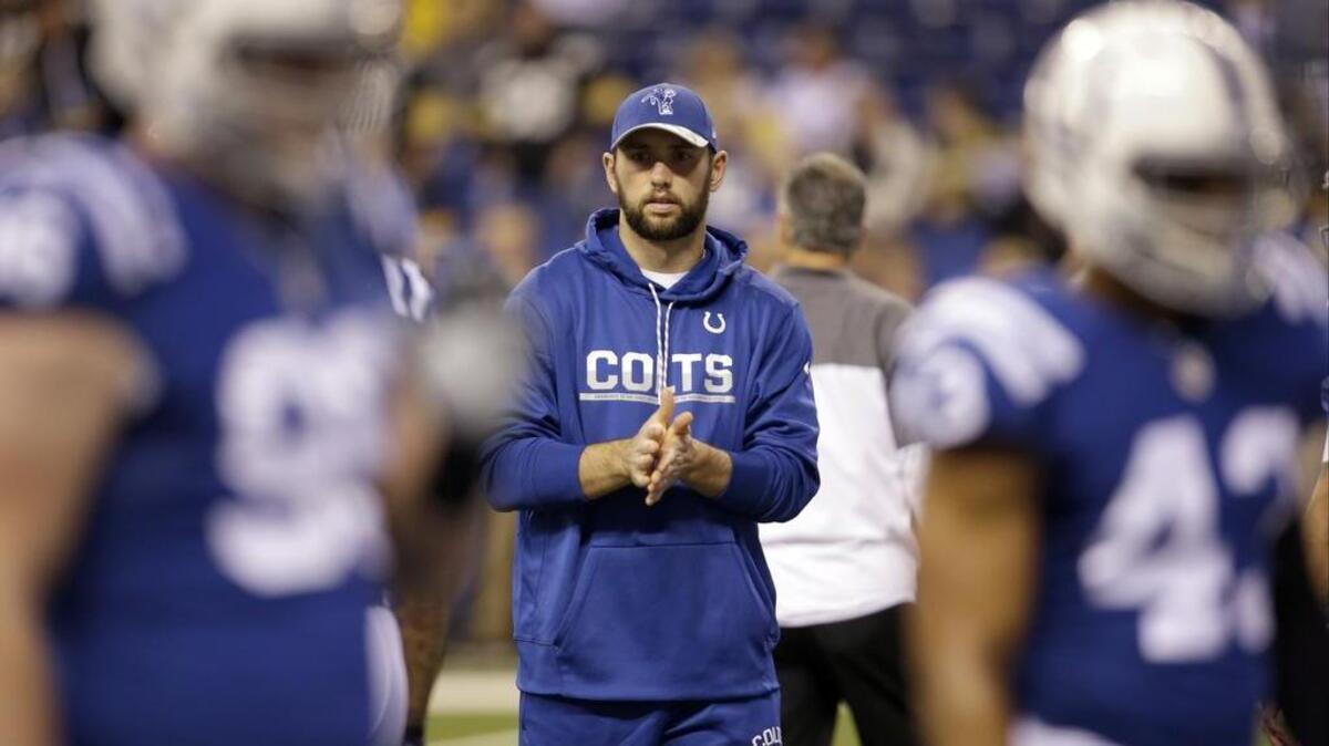 Andrew Luck of the Indianapolis Colts was one of four quarterbacks to miss a game because of a concussion during the 2016 regular season.