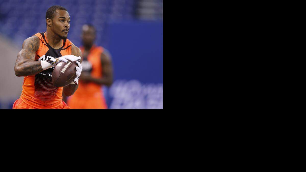 
Arizona State wide receiver Jaelen Strong had more than 1,100 receiving yards in each of his two seasons with the Sun Devils, but says there are ways he can improve in the NFL. 
