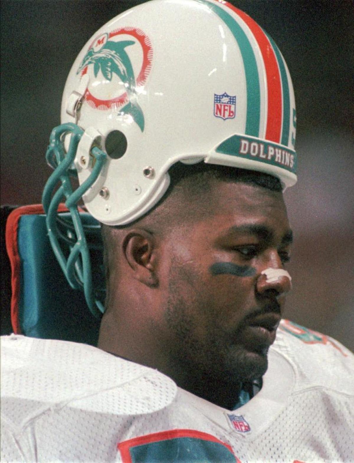 Bryan Cox Sr. was known for his bombastic nature as an NFL player, starting with the Miami Dolphins.