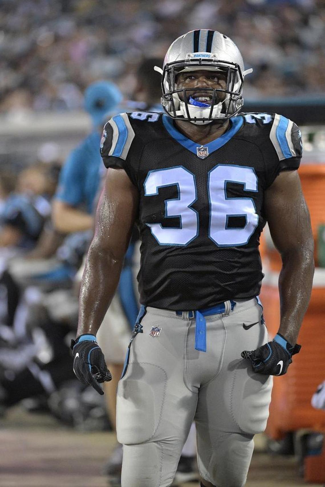 Carolina Panthers fullback Darrel Young has helped himself with a team-high three tackles on special teams.